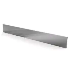 Zoccolature in Inox naturale con finitura in scotch brite