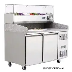 Banco pizza refrigerato in acciaio inox Atosa EPF3495GR/33