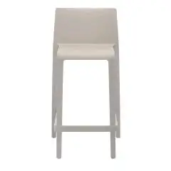 SGABELLO VOLT - MOD. VOLT 677 - STRUTTURA IN POLIPROPILENE RINFORZATO CON FIBRE DI VETRO - PER USO INTERNO/ESTERNO - DIM. cm L 47 x P 47,5 x H 90 - ALTEZZA SEDUTA cm 66 - NORMA CE