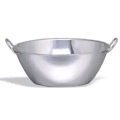 BACINELLE FONDO PIANO IN ACCIAIO INOX