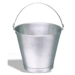 SECCHI CON BASI GRADUATE IN ACCIAIO INOX