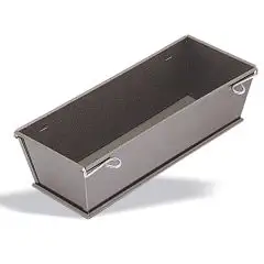 TORTIERE RETTANGOLARI ANTIADERENTI APRIBILI