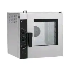 Forno elettrico a convezione con umidificatore per gastronomia, panetteria e pasticceria 5 teglie Allforfood NEME5232