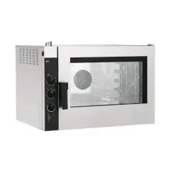 Forno elettrico a convezione con umidificatore per gastronomia, panetteria e pasticceria 5 teglie Allforfood NEME52
