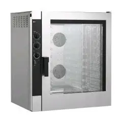 Forno elettrico a convezione con umidificatore per gastronomia, panetteria e pasticceria 10 teglie Allforfood NEME102