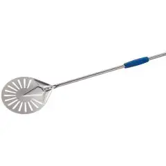 Palettino Tondo Forato  in Inox - GI.METAL Linea AZZURRA - Codice I-20F/200 - Diametro 20 cm - Altezza  221 - Imballo confezione da n. 1 Unità