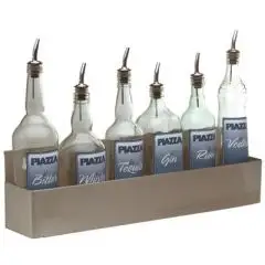 Speed Racks  in Inox - PIAZZA - Codice 479900 - Dimensioni cm 56x10 - Imballo confezione da n. 1 Unità