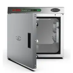 FORNO ELETTRICO A BASSA TEMPERATURA E MANTENIMENTO CALDOLUX - Mod. SCH030 - Capacità N. 3 teglie GN 1/1 - Potenza Kw 0,76 - Alimentazione MONOFASE 230V/1/50-60Hz - Dimensioni cm. L 43,6 x P 64,5 x 40,9 h