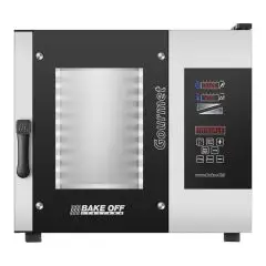 Forno a gas combinato a convezione e vapore per gastronomia 5 teglie Bake Off GOURMET 511G