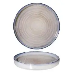 Piatto Piano Nordic Oslo  - SATURNIA Linea TELLUS - Diametro 20 cm - Imballo confezione da n. 12 Unità