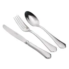 Cucchiaio Moka  in Acciaio Inox - PINTI Linea RIALTO - Spessore mm 3 - Imballo confezione da n. 12 Unità