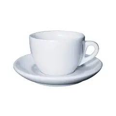 Tazza Cappuccino Senza Piatto  - ANCAP Linea VERONA - Codice 18473 - Capacità 19 cl  - Imballo confezione da n. 6 Unità