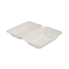 C/50 Contenitore Rettangolare Con Coperchio  in Polpa Di Cellulosa - PAPERLYNEN - Codice NAT.BIO.0509 - Dimensioni cm 23x20 - Altezza  38 - Imballo confezione da n. 1 Unità