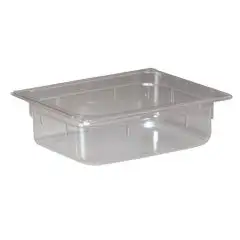 Vasca  1/2  in Policarbonato - INOXMACEL Linea GASTRONORM POLICARBONATO - Codice P 12100 - Dimensioni cm 32.5x26.5 - Altezza cm 10 - Imballo confezione da n. 1 Unità