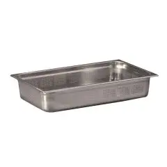 Vasca  1/1  in Acciaio Inox - INOXMACEL Linea GASTRONORM INOX - Codice FT 11150 - Dimensioni cm 53x32.5 - Altezza cm 15 - Imballo confezione da n. 1 Unità