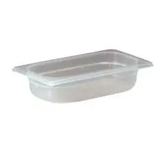 Vasca  1/4  in Polipropilene - INOXMACEL Linea GASTRONORM POLIPROPILENE - Codice PR 14100 - Dimensioni cm 26.4x16.2 - Altezza cm 10 - Imballo confezione da n. 1 Unità
