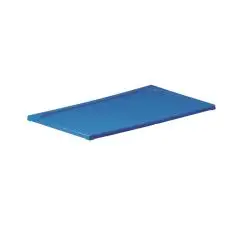 Coperchio  1/6 Blu in Polipropilene - INOXMACEL Linea GASTRONORM POLIPROPILENE - Codice PRC 16 - Dimensioni cm 17.6x16.2 - Imballo confezione da n. 1 Unità