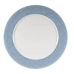 Piatto Piano Ocean Blue - CHURCHILL Linea ISLA - Codice OCISIF581 - Diametro 27,6 cm - Imballo confezione da n. 12 Unità