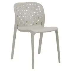 SEDIA - MOD. 9D - STRUTTURA IN POLIPROPILENE CON FIBRA DI VETRO - ALTEZZA SEDUTA cm 47 - IMPILABILE - PER USO ESTERNO - DIM. cm L 40 x P 42 x h 78,5 - NORMA CE