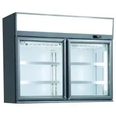 Pensile refrigerato per prodotti surgelati con capacità Lt 373 e temperatura da -22 a -18 °C Klimaitalia KENAI TOP 145