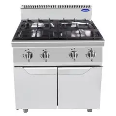 Cucina a gas 4 fuochi Allforfood CV9I4DH1 linea COOK