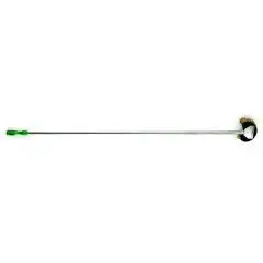 SPAZZOLA OTTONE GIREVOLE A MEZZALUNA - MOD. AV4959 - Altezza cm 170