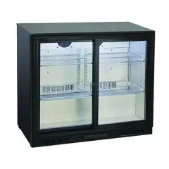 ESPOSITORE REFRIGERATO - Mod. BBC 286 S - Temperatura +1°/+10°C - Capacità lt. 201 - Alimentazione MONOFASE V230/1 - Potenza W 230 - Dimensioni cm. L 90 x P 52 x h 86