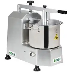 CUTTER - MOD. BC5N - In alluminio - Capacit&agrave; vasca Lt. 5 - Potenza hp 0,5/0,37 kW - Monofase - Norma CE