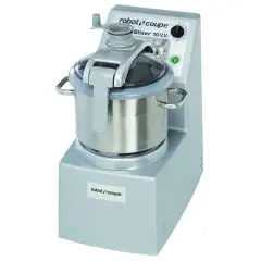 BLIXER CUTTER OMOGENEIZZATORE DA BANCO - Mod. BLIXER 10 V.V. - Capacità vasca in ACCIAIO INOX lt 10 - Numero porzioni: da 10 a 33 (porzioni da 200 gr) - Con variatore di velocità - Potenza W 2600 - Dimensioni cm L 31,5 x P 54,5 x 68h