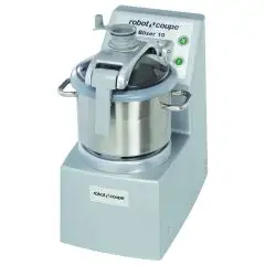 BLIXER CUTTER OMOGENEIZZATORE DA BANCO - Mod. BLIXER 10 - Capacità vasca in ACCIAIO INOX lt 10 - Numero porzioni: da 10 a 33 (porzioni da 200 gr) - 2 velocità - Potenza W 2600 - Dimensioni cm L 31,5 x P 54,5 x 68h