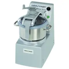 BLIXER CUTTER OMOGENEIZZATORE DA BANCO - Mod. BLIXER 8 V.V. - Capacità vasca in ACCIAIO INOX lt 8 - Numero porzioni: da 5 a 25 (porzioni da 200 gr) - Con variatore di velocità - Potenza W 2200 - Dimensioni cm L 31,5 x P 54,5 x 60,5h