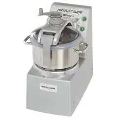 BLIXER CUTTER OMOGENEIZZATORE DA BANCO - Mod. BLIXER 8 - Capacità vasca in ACCIAIO INOX lt 8 - Numero porzioni: da 5 a 25 (porzioni da 200 gr) - 2 velocità - Potenza W 2200 - Dimensioni cm L 31,5 x P 54,5 x 60,5h