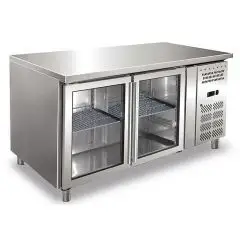 Tavolo refrigerato in acciaio inox Klimaitalia ECZ2100TNG