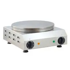 CREPIERA ELETTRICA - MOD. ETR35G - PIANO COTTURA Ø 350 mm - ALIMENTAZIONE 230V/1/50-60Hz MONOFASE - POTENZA W 2400 - Norma CE