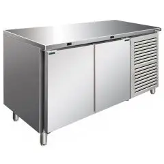 Tavolo refrigerato in acciaio inox con temperatura combinata positiva e negativa Klimaitalia CXF 2100 BTN