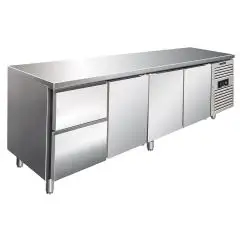 Tavolo refrigerato in acciaio inox Klimaitalia CXF4110TN