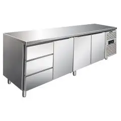 Tavolo refrigerato in acciaio inox Klimaitalia CXF4130TN