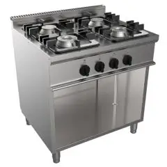 Cucina a gas 4 fuochi Allforfood G7NURG4D4M linea SIMPLE