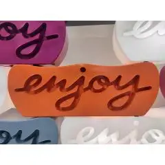 Panca a due posti - Mod ENJOY - Per interno ed esterno - Struttura in polietilene