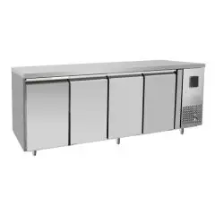Tavolo refrigerato in acciaio inox Allforfood FQG4553