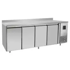 Tavolo refrigerato in acciaio inox Allforfood FQG4553A