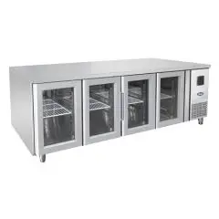 Tavolo refrigerato in acciaio inox Atosa EPF3741GR