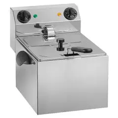 Friggitrice elettrica professionale da banco Amitek FE8S