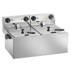 Friggitrice elettrica professionale da banco Amitek FE88S