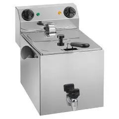 Friggitrice elettrica professionale da banco Amitek FE8R