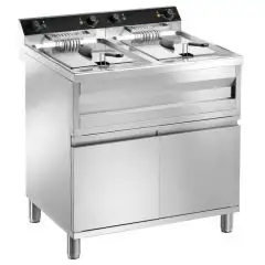 Friggitrice elettrica professionale Allforfood HT1212C Linea KORAL