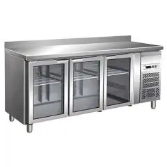 Tavolo refrigerato in acciaio inox Forcar G-GN3200TNG