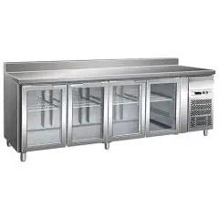 Tavolo refrigerato in acciaio inox Forcar G-GN4200TNG