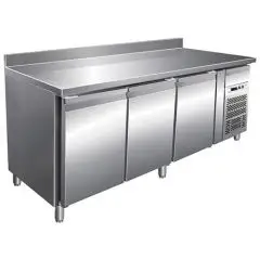Tavolo refrigerato in acciaio inox Forcar G-PA3200TN
