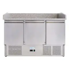 Banco pizza refrigerato in acciaio inox Forcold G-S903PZVRX FC